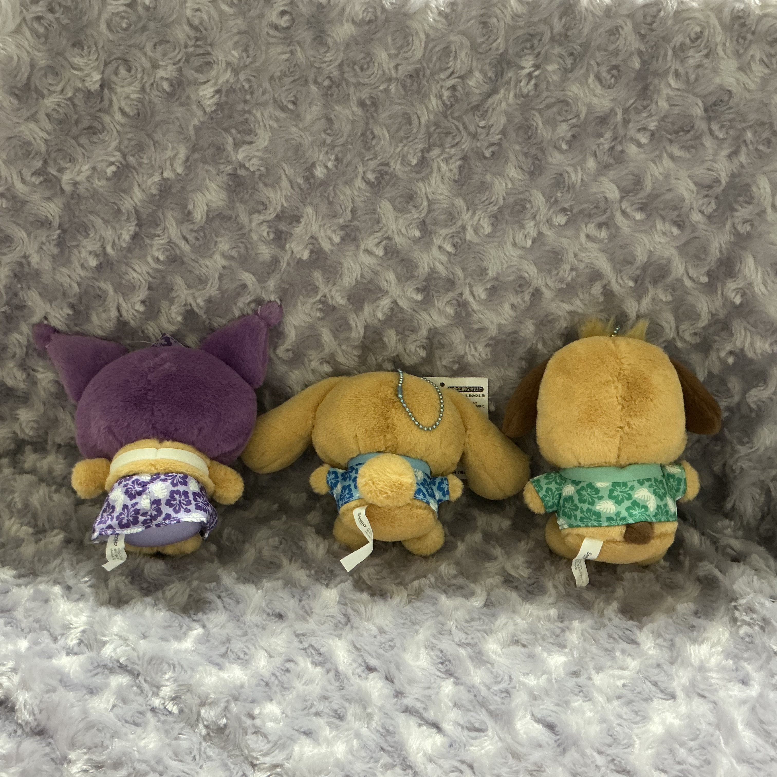 「現貨」Sanrio夏威夷日燒肌公仔匙扣