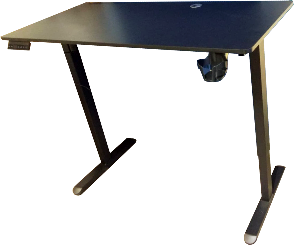 D06-120/升降檯   白/黑  120*60cm