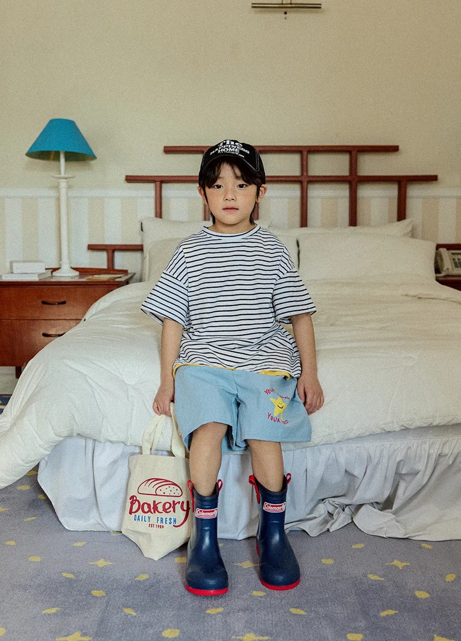 閃亮星星五分短褲 2色