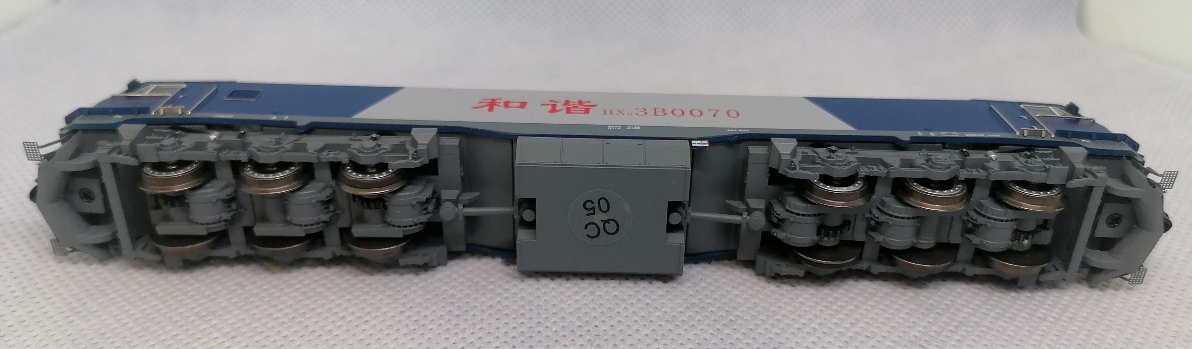HXD3B 中國長鳴N比例火車模型