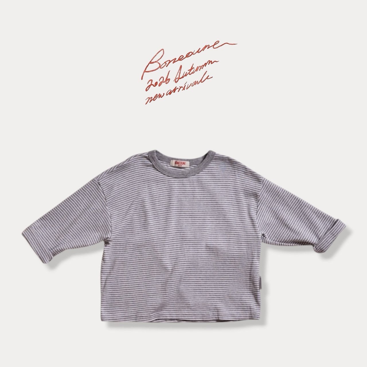 Boneoune | Autumn Stripe Tee