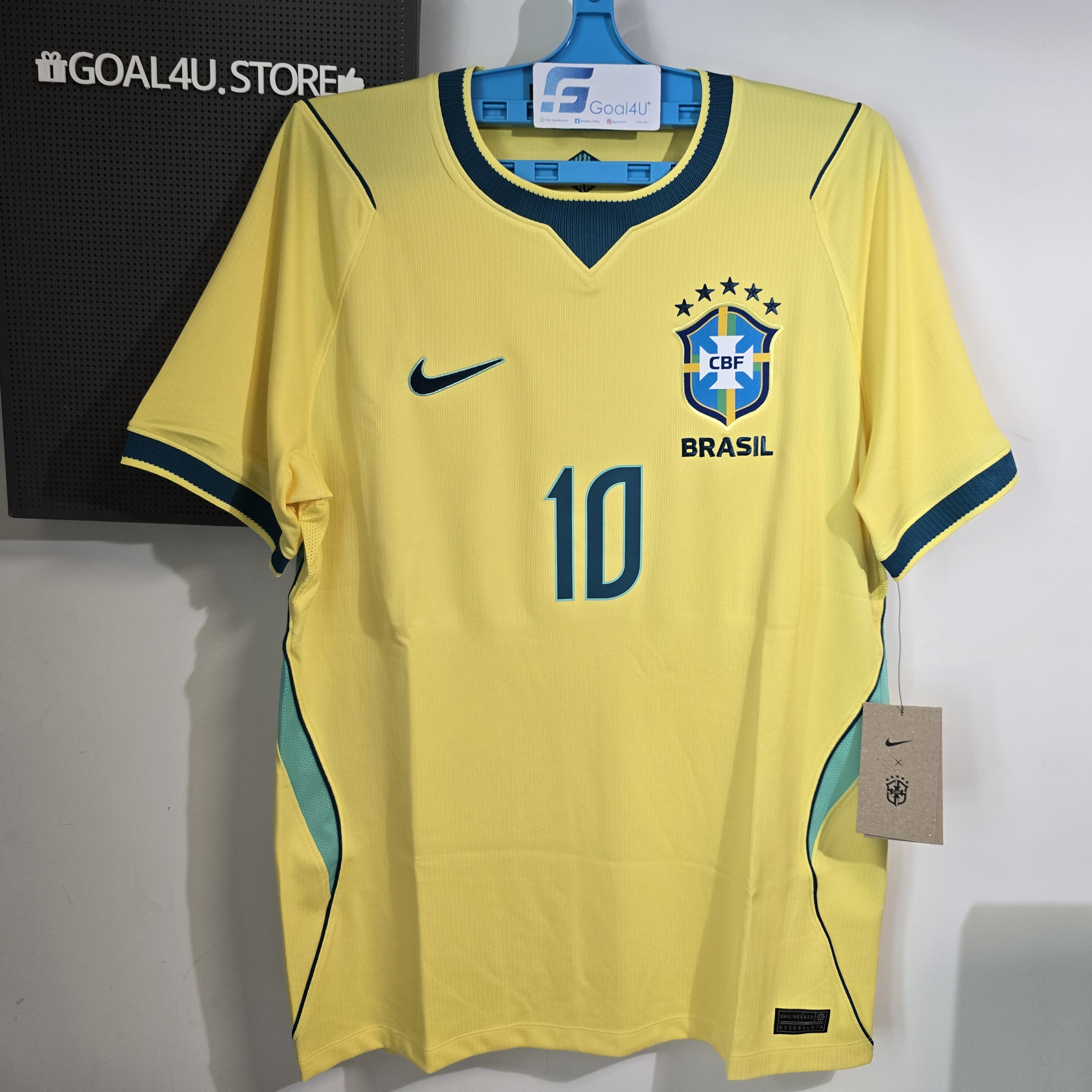 🇧🇷💙🔥 Nike x Jordan Brazil 巴西 2026-27 主場球迷版球衣 (可加印字章) IF7054