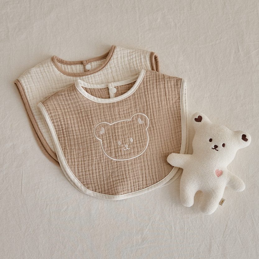 DOTTODOT 七彩棉花糖系列-六重棉紗BIG圍嘴