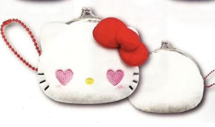 Sanrio hello kitty (心心眼)銀包