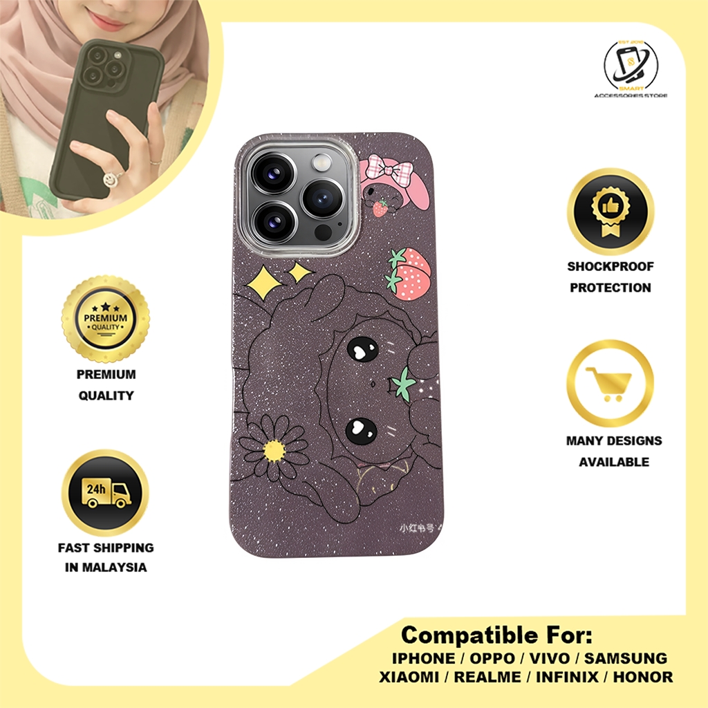 BLING CASE PHONE FOR IPHONE - DESIGN KUROMI B