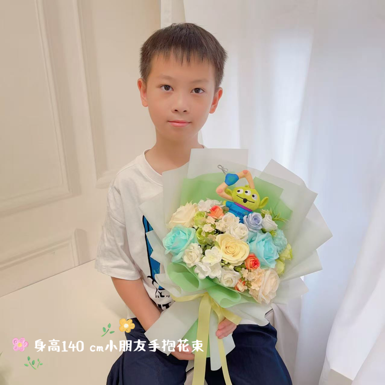 (現貨)三眼仔花束