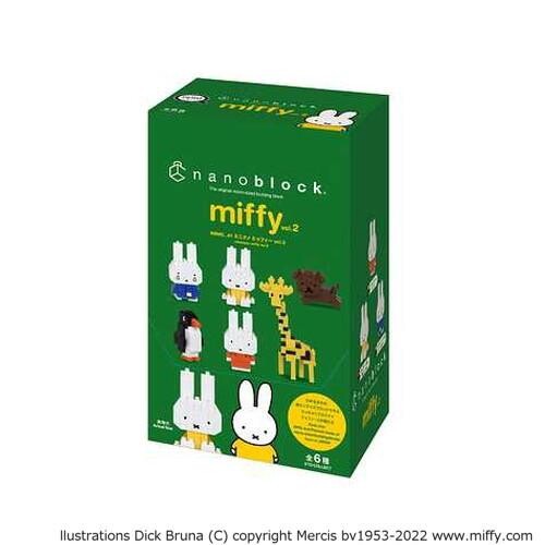 預購 miffy nanoblock vol.2 NBMC_41 套裝