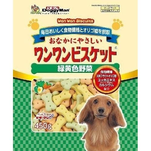 DoggyMan Wan Wan 蔬菜骨頭餅乾 - 450g