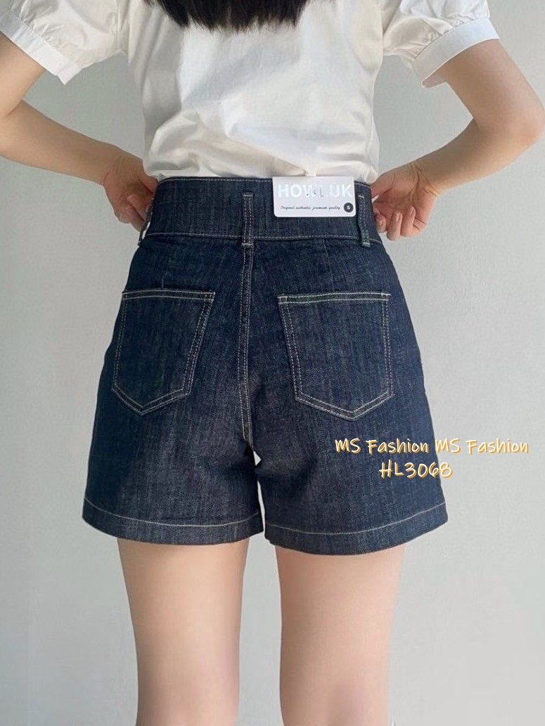 HL3068 韓國🌼Howluk高腰雙鈕短牛