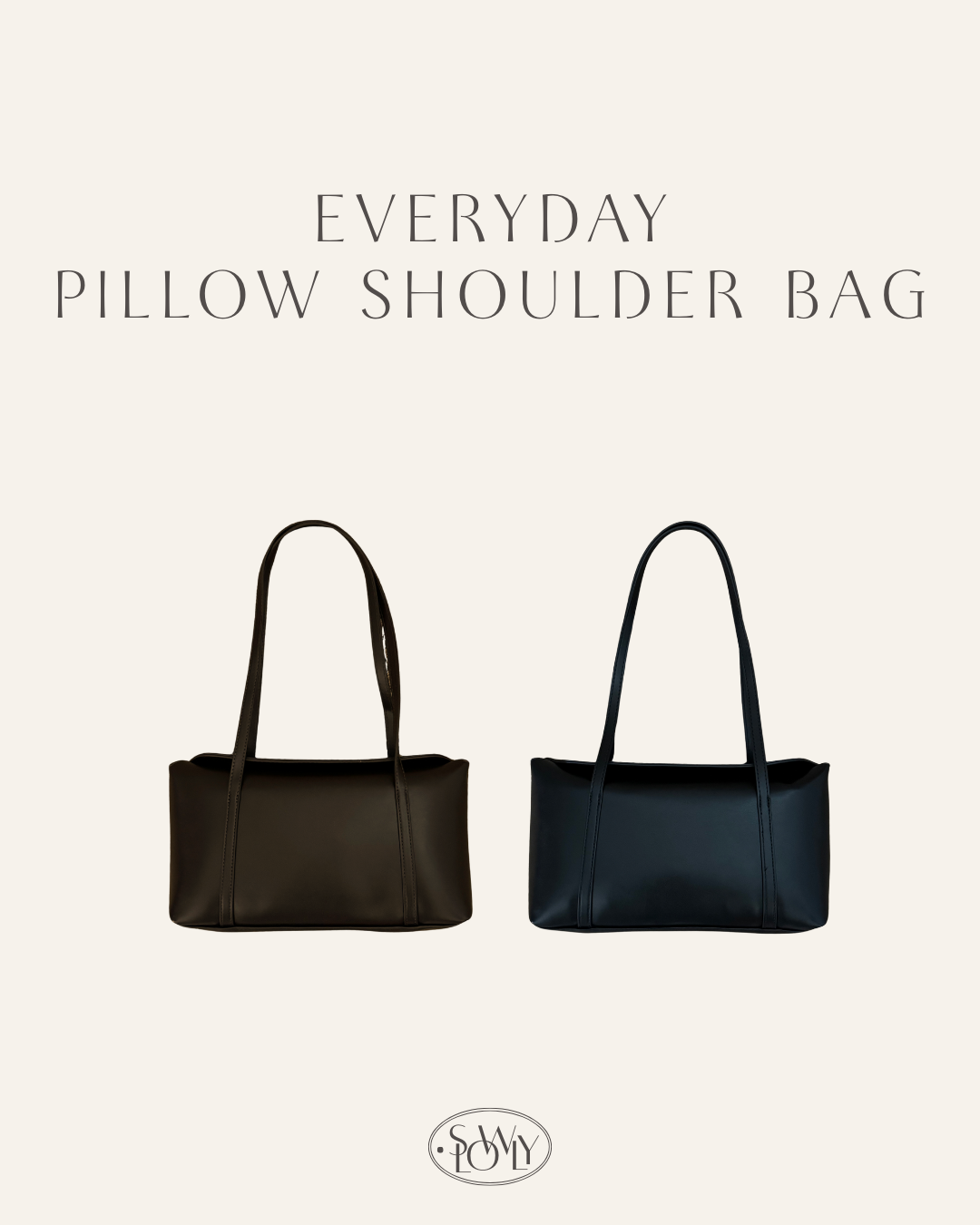 Everyday Pillow Shoulder Bag(兩色入)