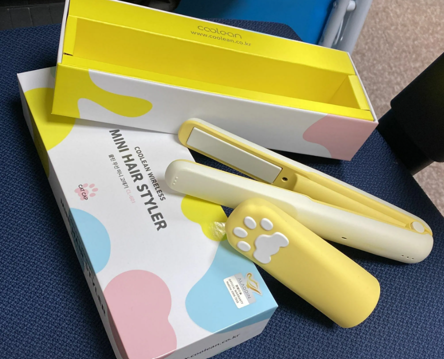 韓國BVLY無線迷你直髮夾