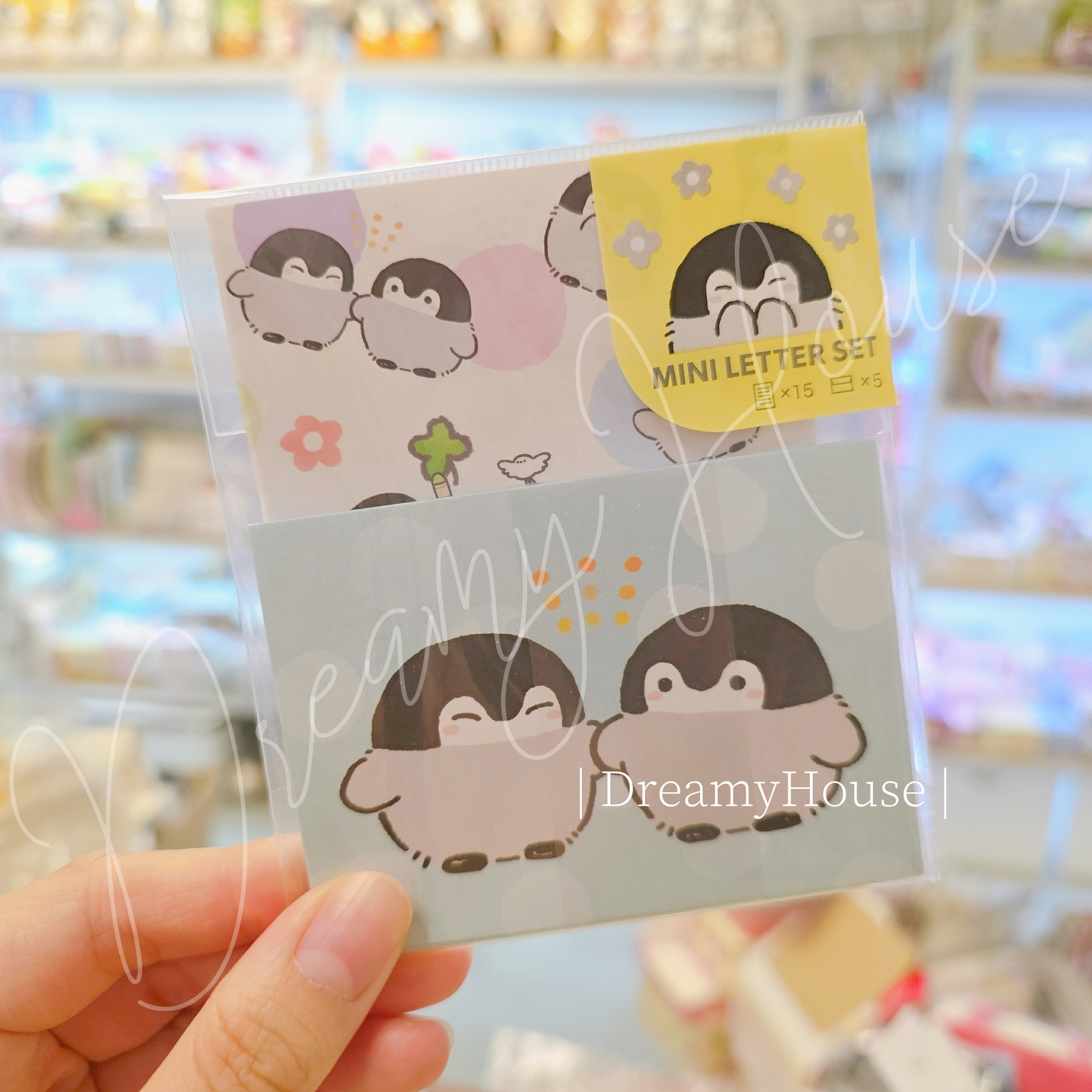 日本 正能量企鵝 koupenchan 信封信紙SET