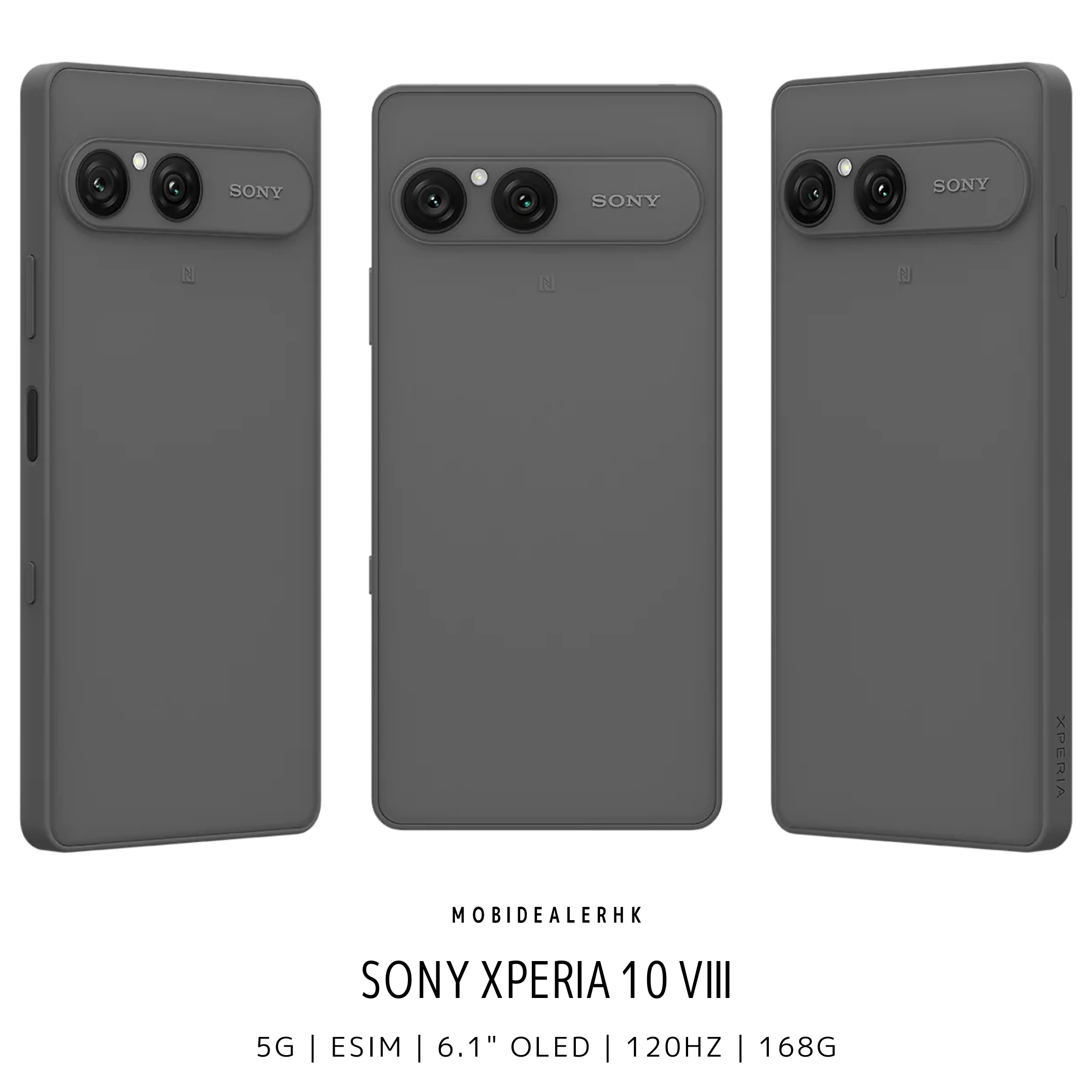 Sony Xperia 10 VIII | 索尼 Xperia 10 VIII | 5G | 智能手機 | 168g 極輕機身 | 6.1" OLED | 5000mAh | 3.5mm 耳機孔