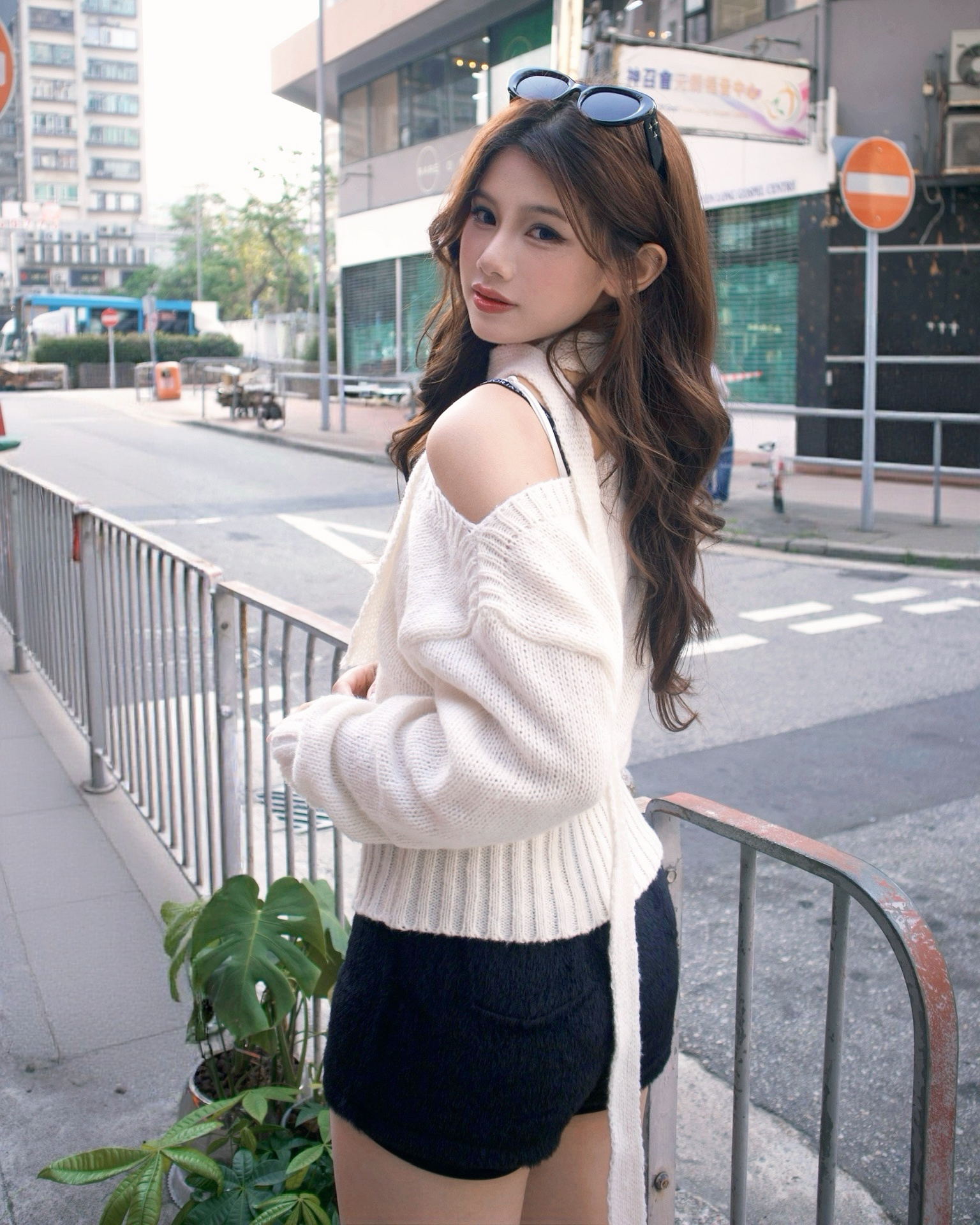 韓國秋冬新貨！修身顯瘦毛毛短褲(襯boot 🆗 )