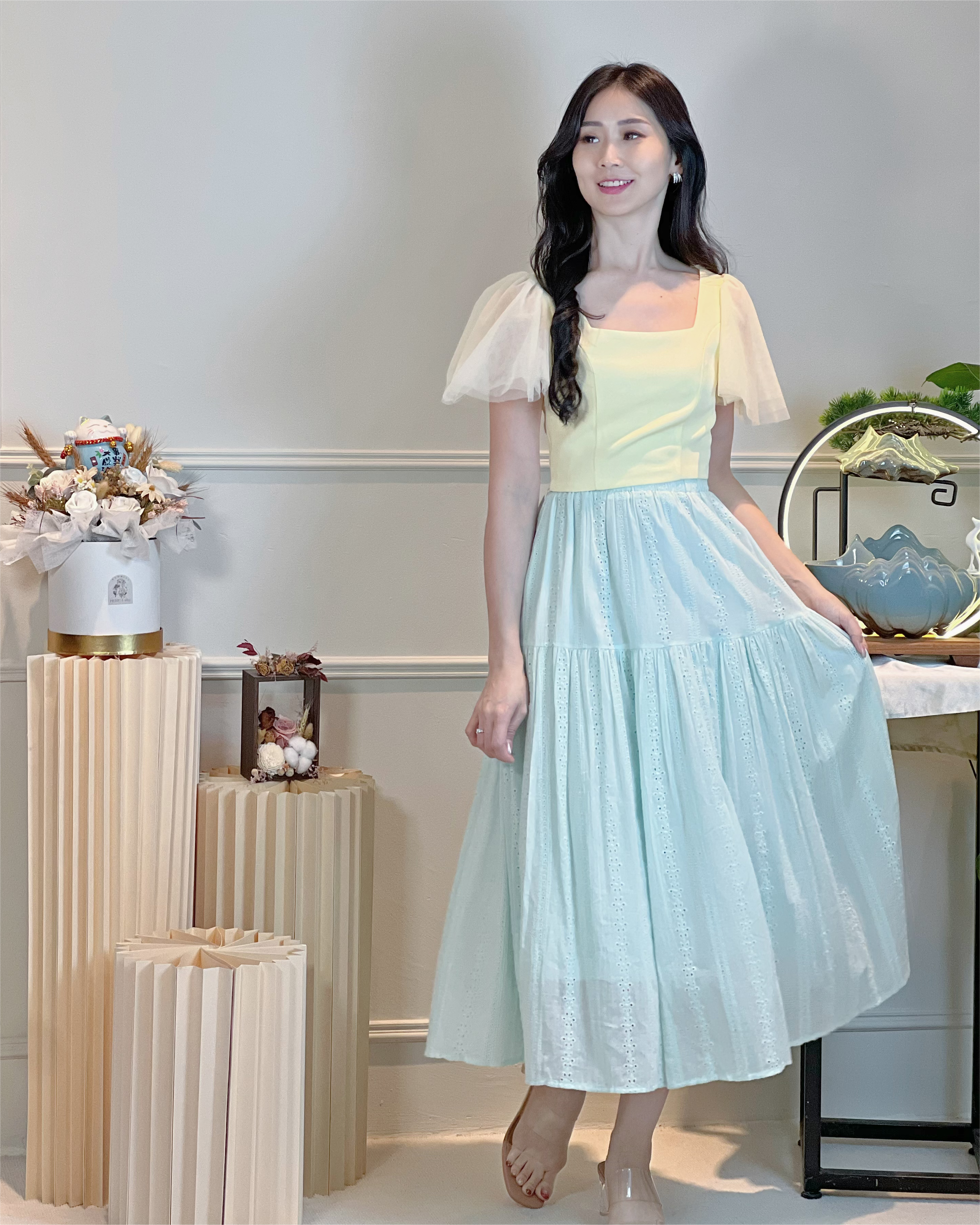 5099 Quinn Flexible A Line Skirt 