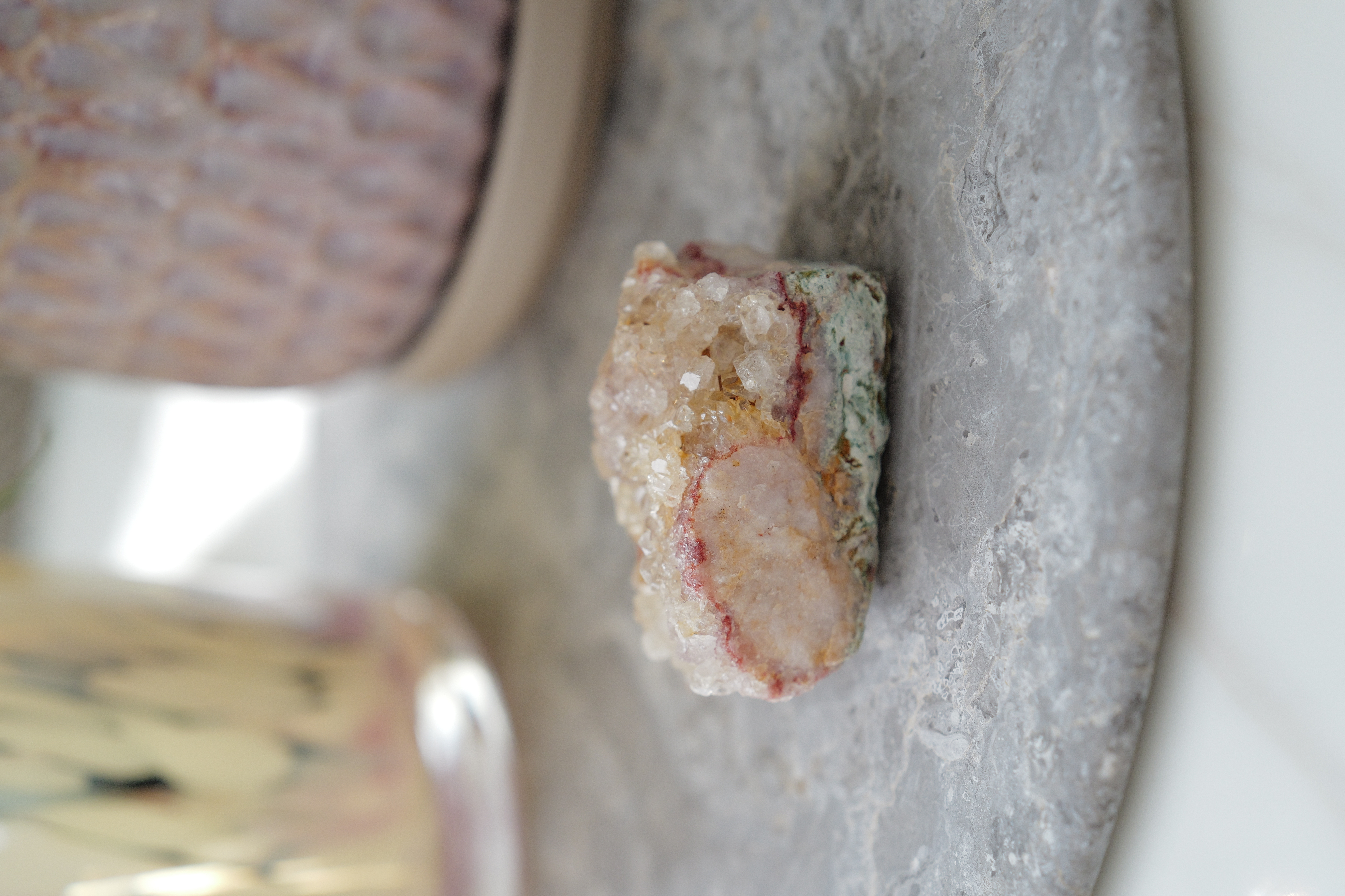   ༒5.5cm Pink Amethyst Geode༒ PA.7052H3m-RA22*3m6