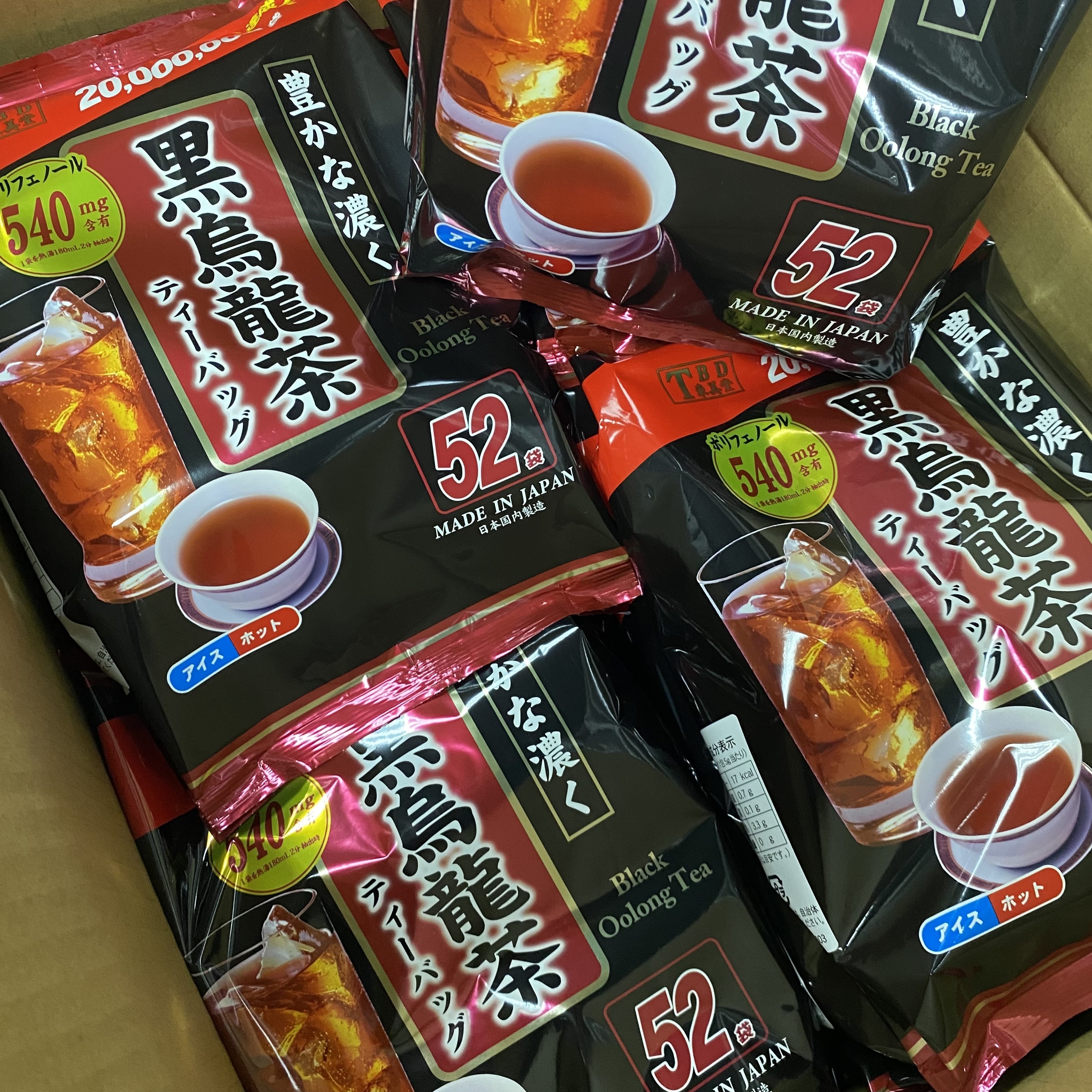 東美堂 黑烏龍茶260G (52袋) - 1包