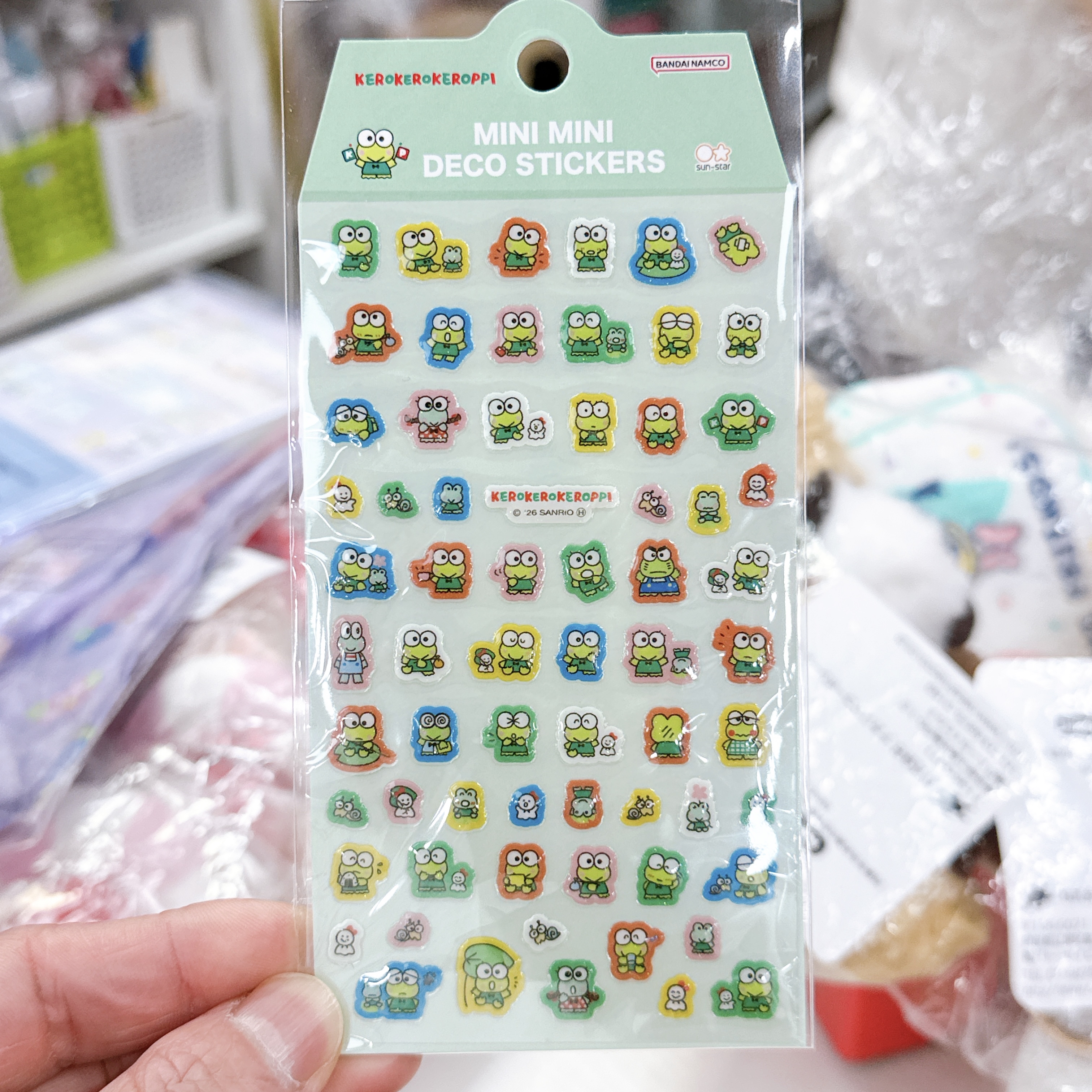 日本版青蛙仔新系列商品