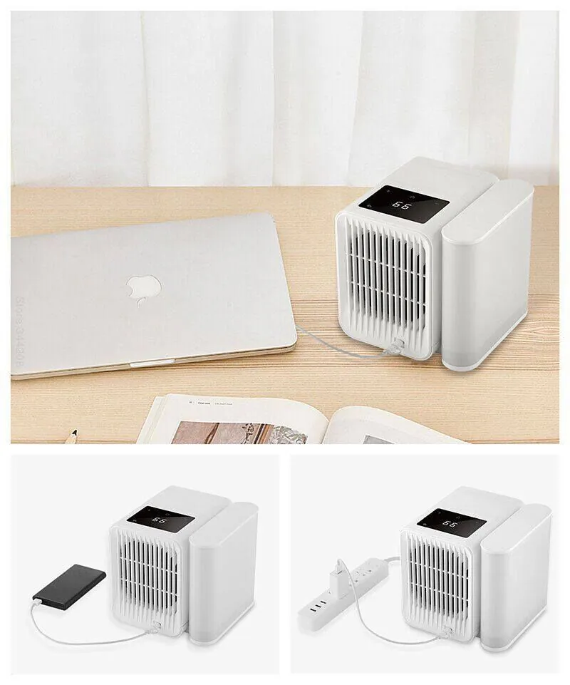 Microhoo 2025 升級版 Personal air cooler三合一迷你冷風機 MH01RZ【一年保用】