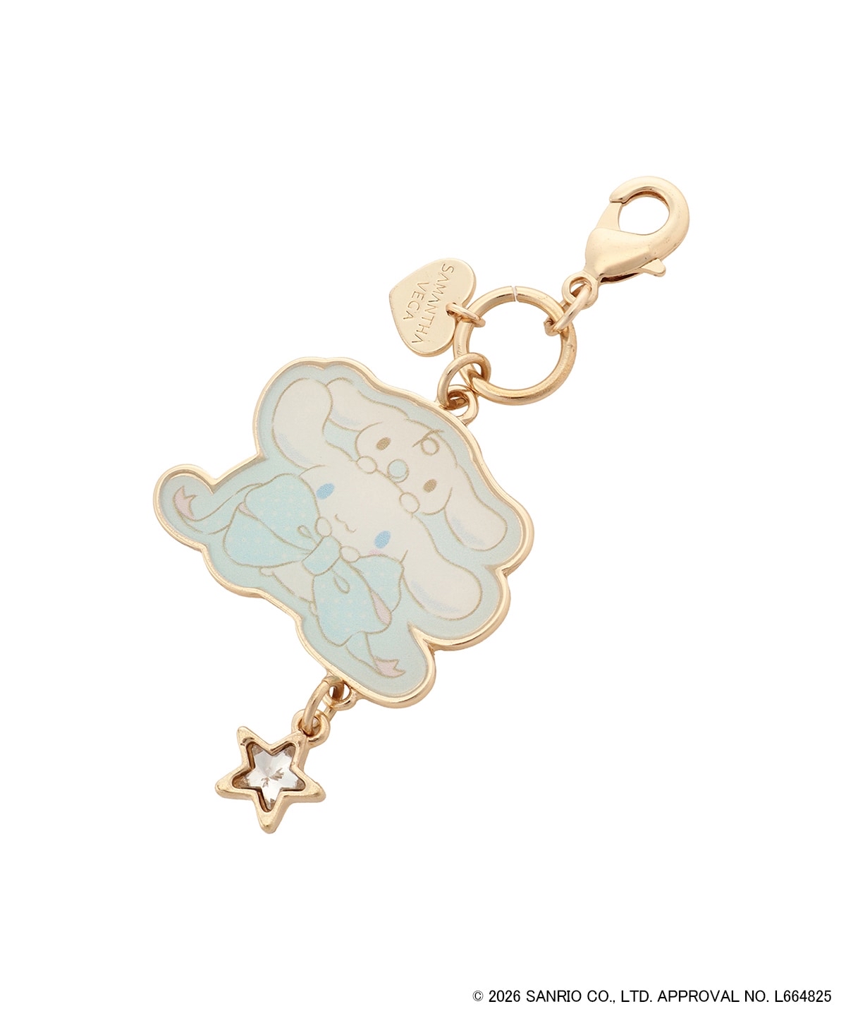 🎀【預訂】SAMANTHAVEGA x Sanrio Keychain - Cinnamoroll