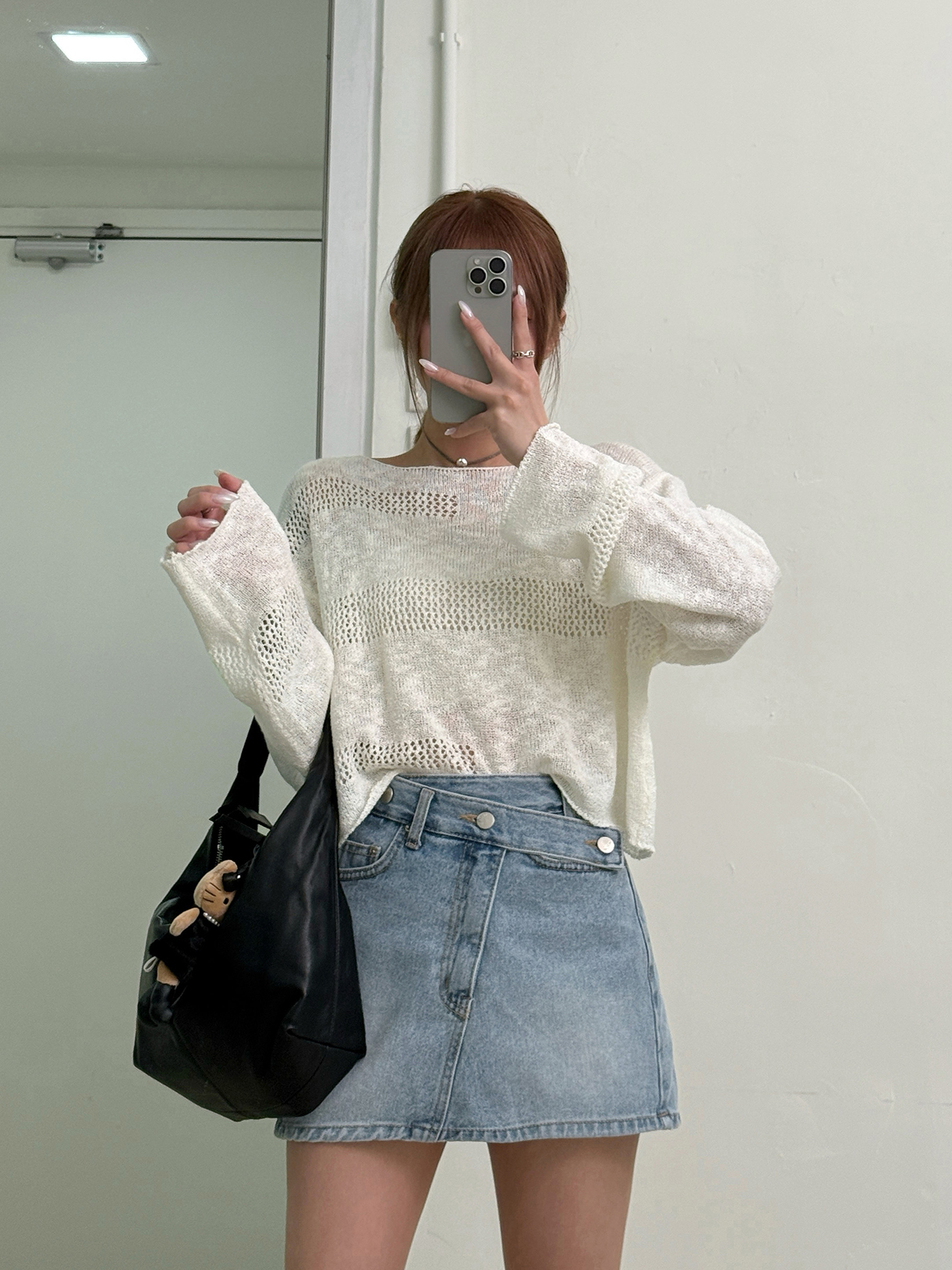 𝐁𝐮𝐜𝐤𝐥𝐞 𝐬𝐭𝐫𝐚𝐩 𝐰𝐚𝐬𝐡𝐞𝐝 𝐝𝐞𝐧𝐢𝐦 𝐦𝐢𝐧𝐢 𝐬𝐤𝐢𝐫𝐭