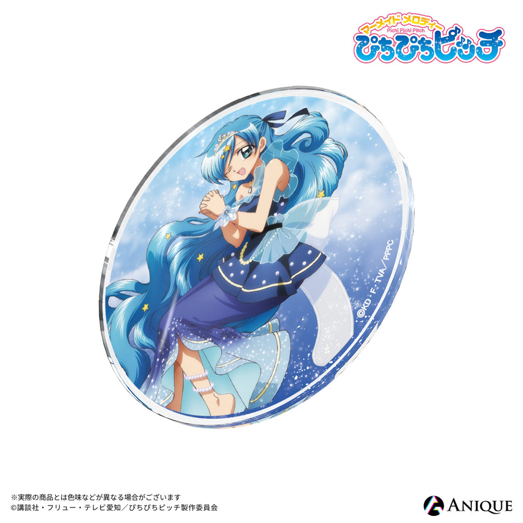 唱k小魚仙 月夜の人魚奏 杯墊 Pichi Pichi Pitch #P-MMG0800 [Anique] (PRE-ORDER) [2026/09]