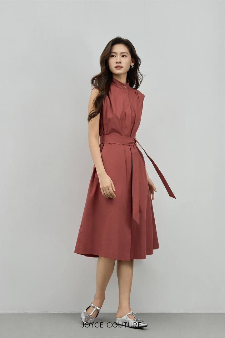 无袖连衣裙 D0342