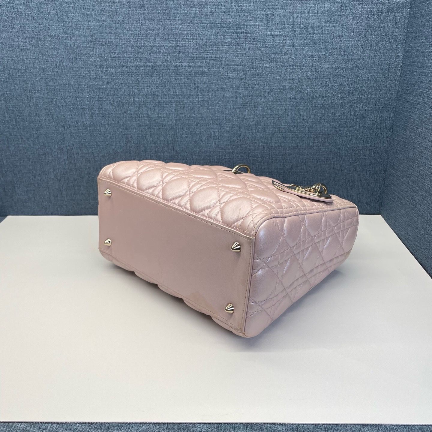 【預訂貨品】Dior粉色五格戴妃包