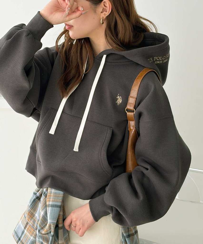 日本直送 限時特價優惠中 US POLO ASSN. Hooded Embroidered Sweatshirt 多色 