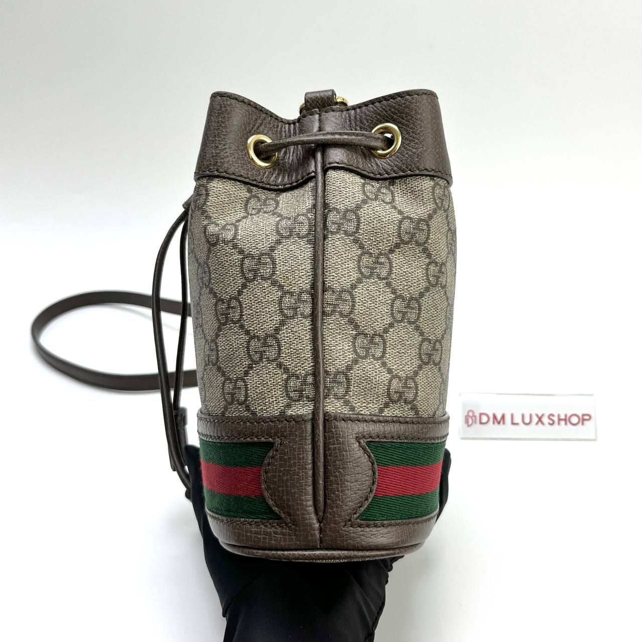 Gucci GG Ophidia Mini Bucket Bag GHW
