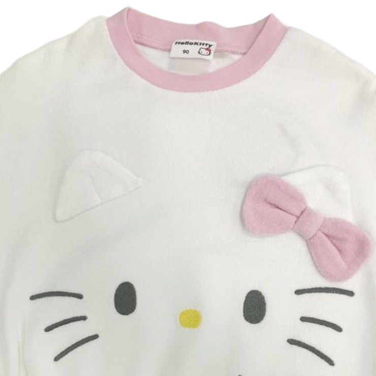 🇯🇵限量預訂 日本直送🇯🇵Hello Kitty面部立體耳朵毛巾布蛋形包屁衣