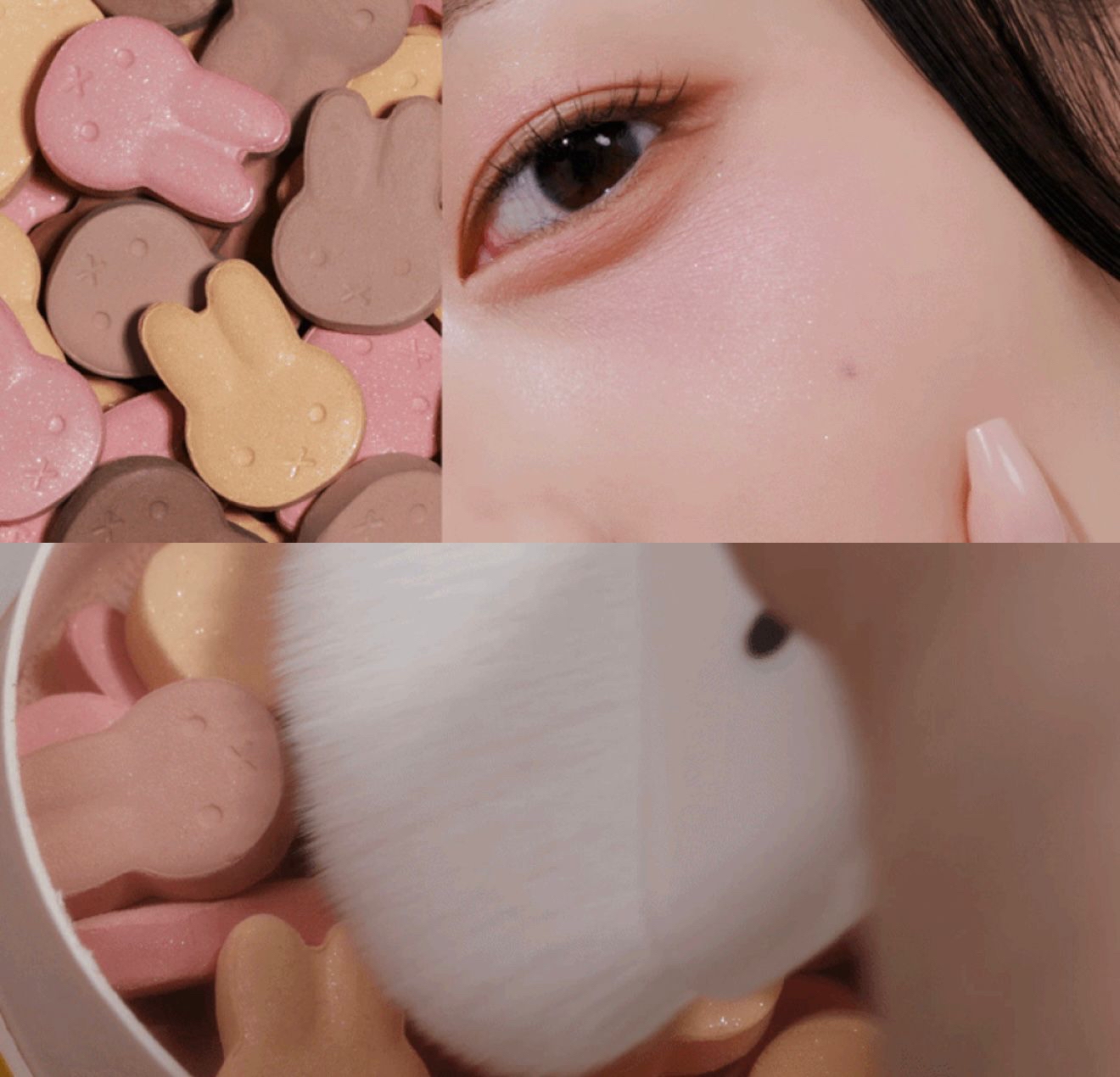 🇰🇷韓國Miffy x Rom&nd胭脂粒粒盒