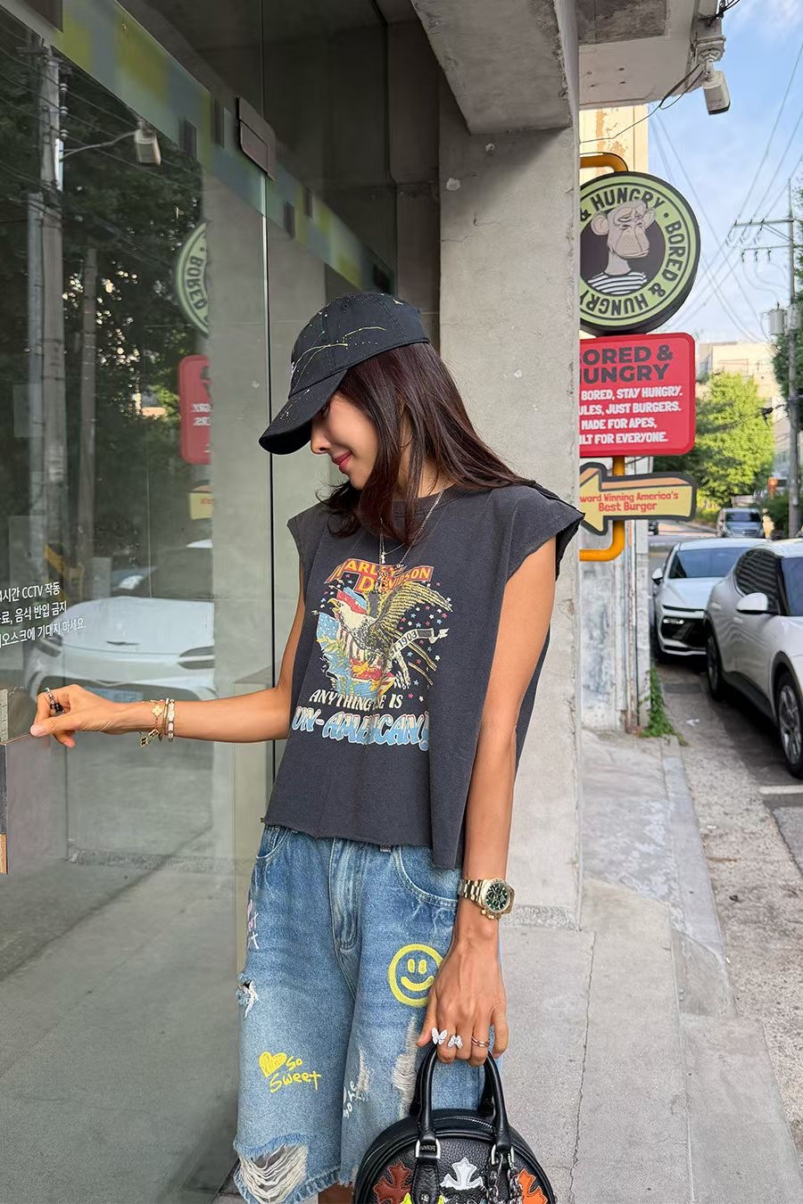 Printed vest
