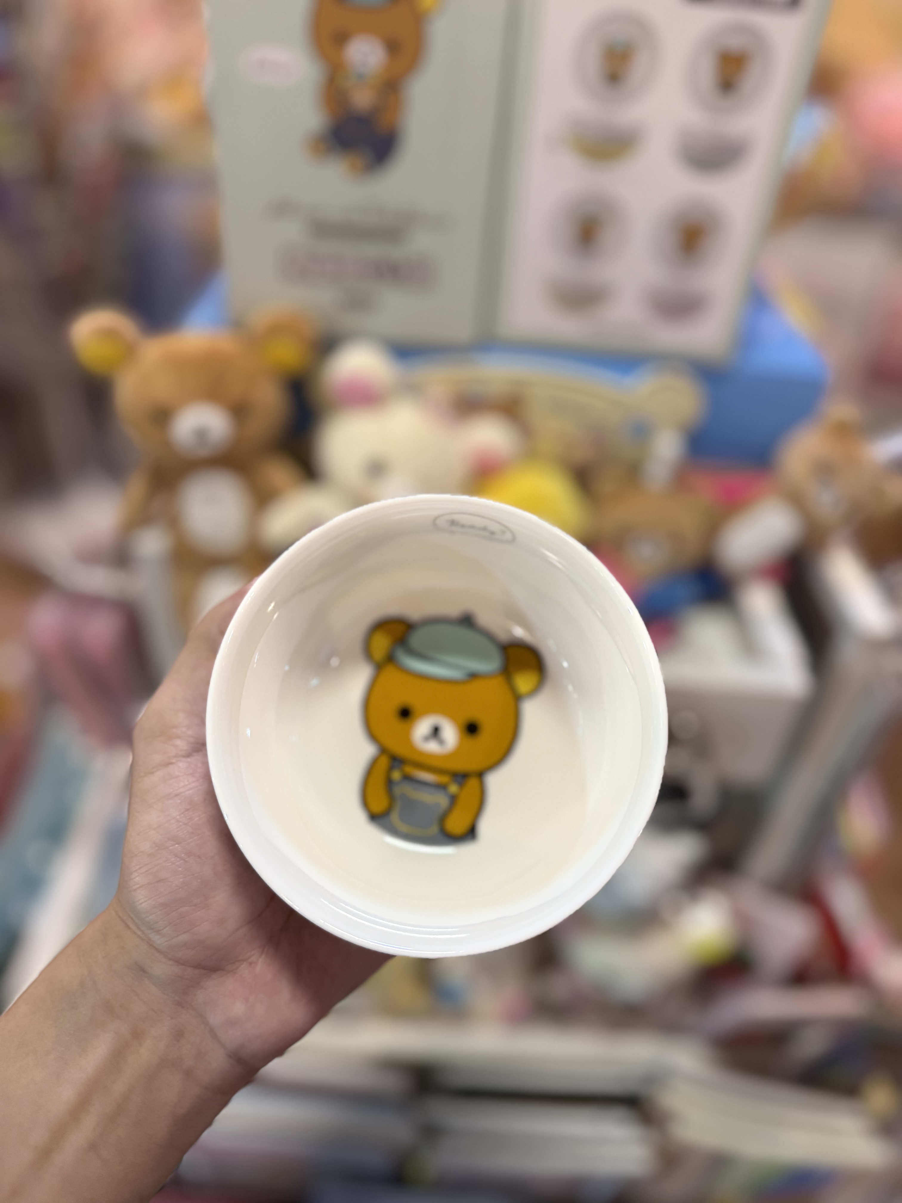 《現貨》全新台灣限定rilakkuma陶瓷飯碗套裝 （1套4隻）