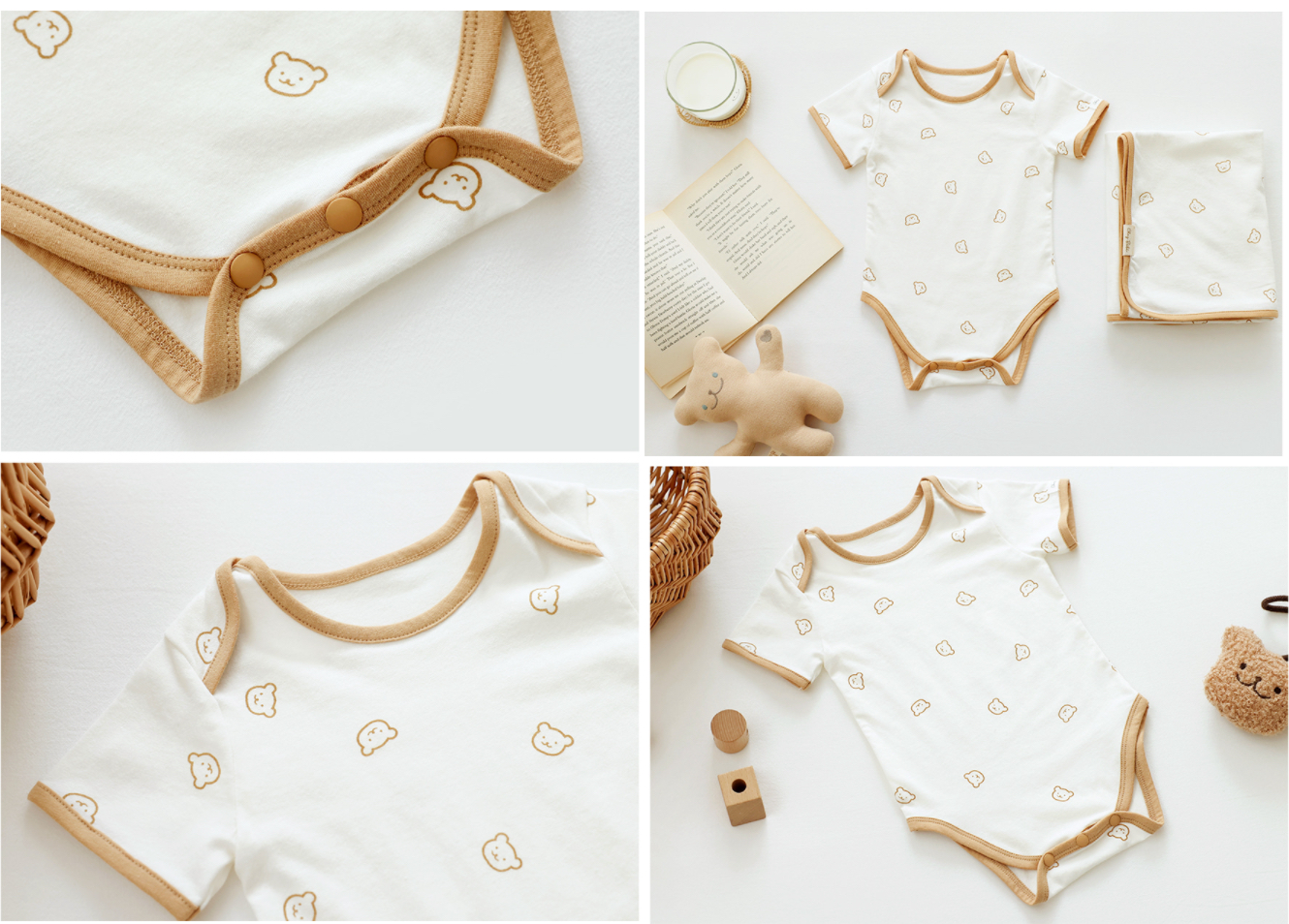 Bear Newborn Bodysuit