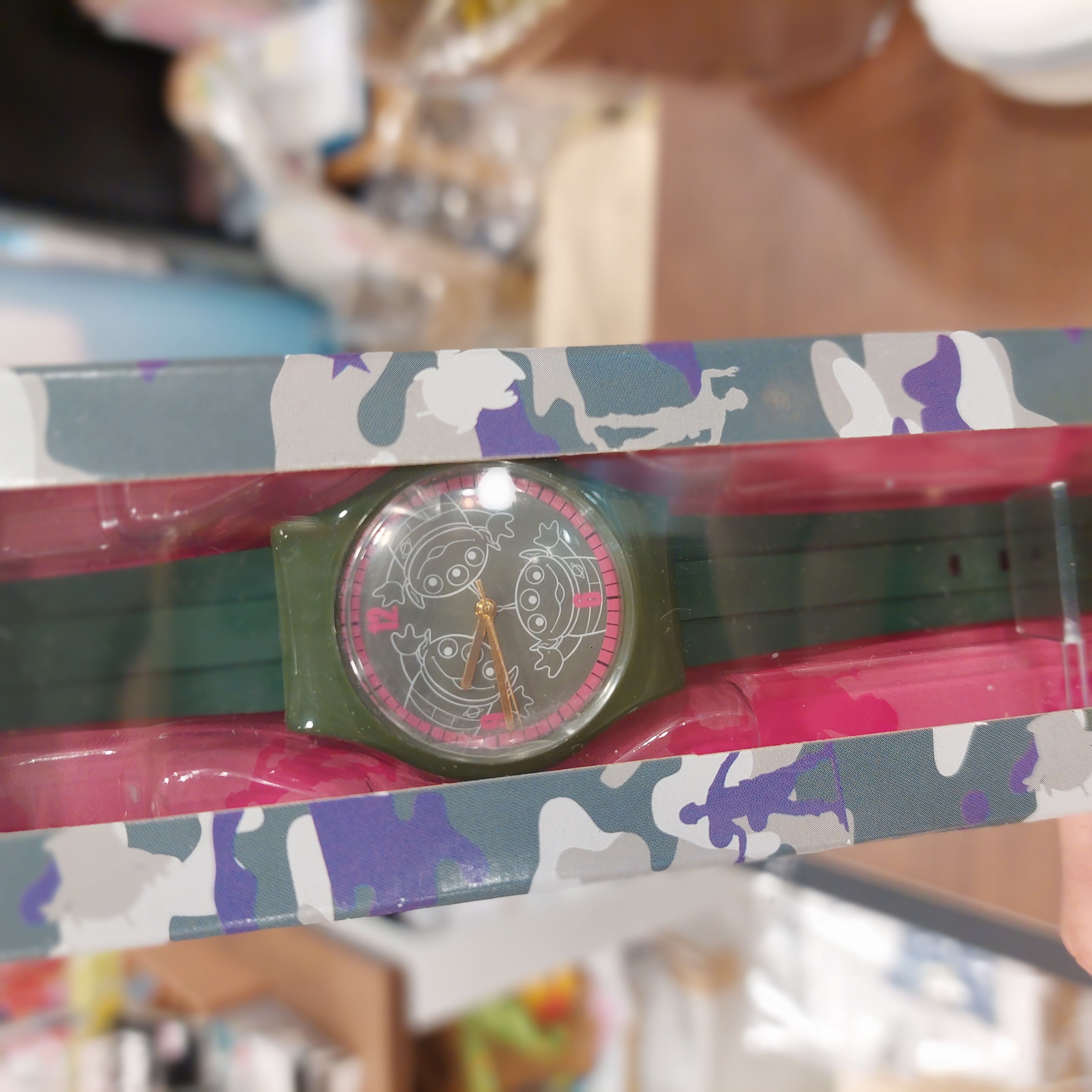 日版 Disney Toy story 系列 三眼仔 Alien 手錶