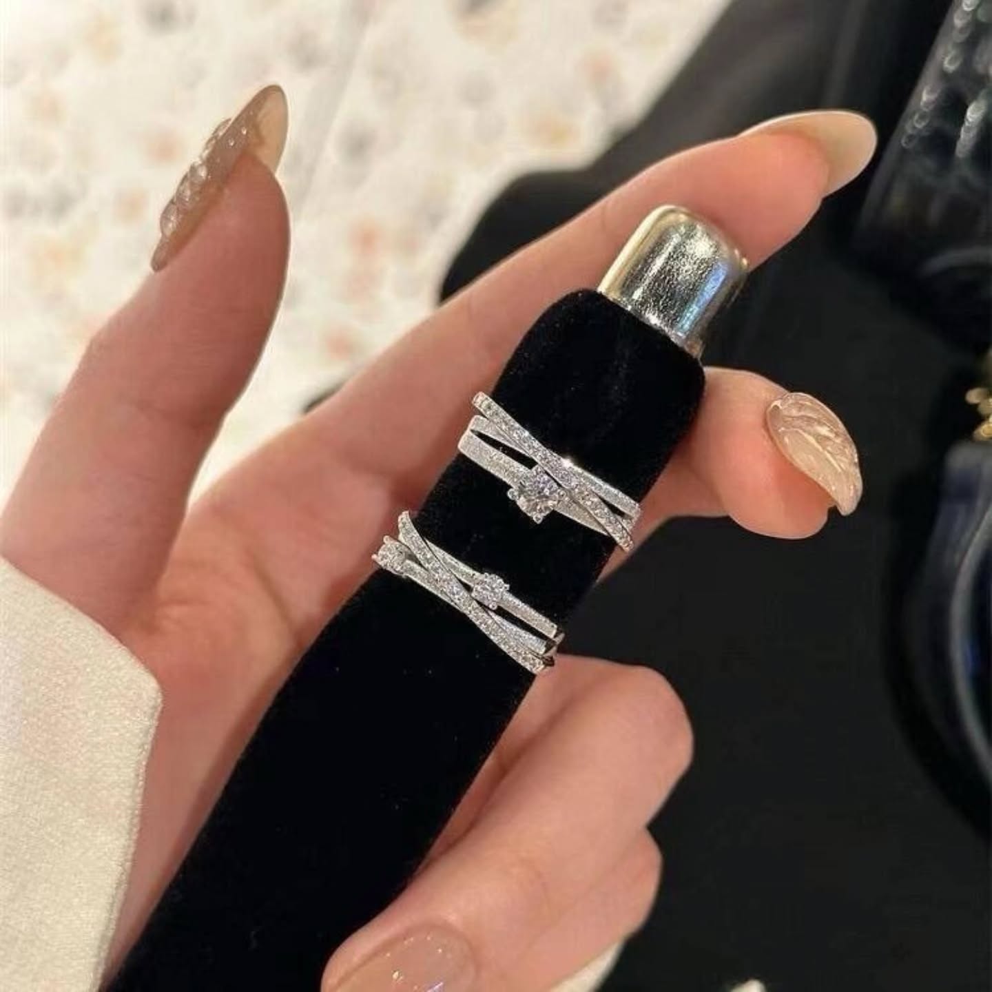 S925纯银镀18k真金5a级高碳钻意大利银饰 🇨🇳