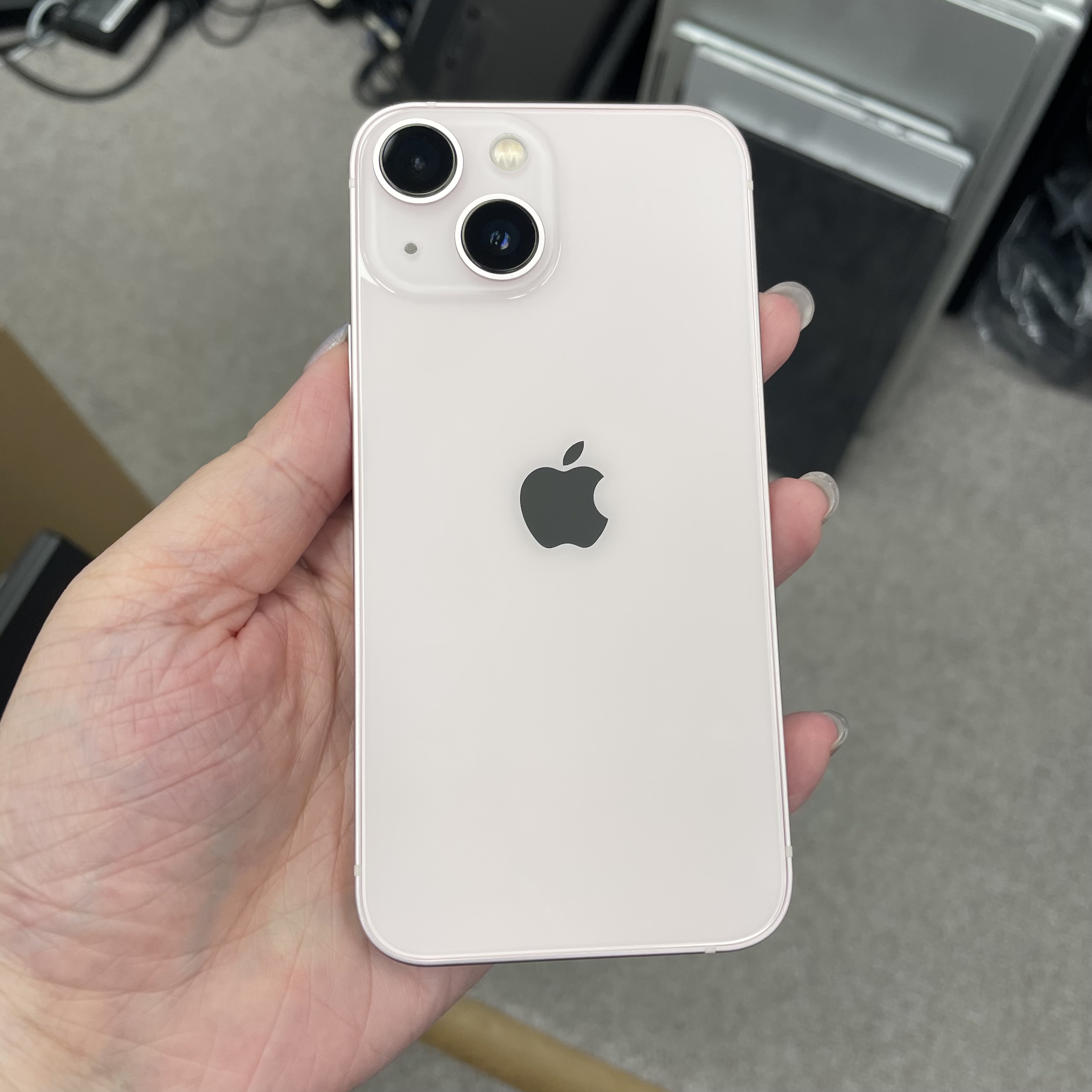*7209 13 mini 完美機 128GB 電100 粉色 pink
