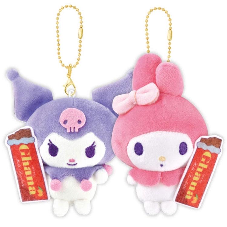 Sanrio X 樂天磁石掛件 - Kuromi & Melody