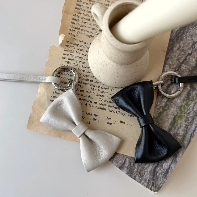 【26SS】 預訂_Ribbon Keyring By Bucks & leather