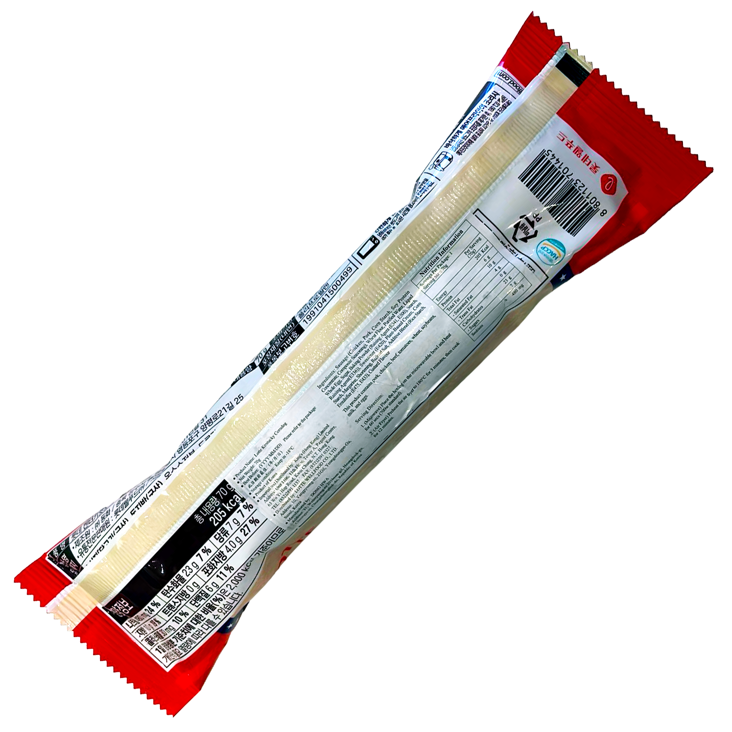 樂天韓國熱狗棒(70g) - 1支