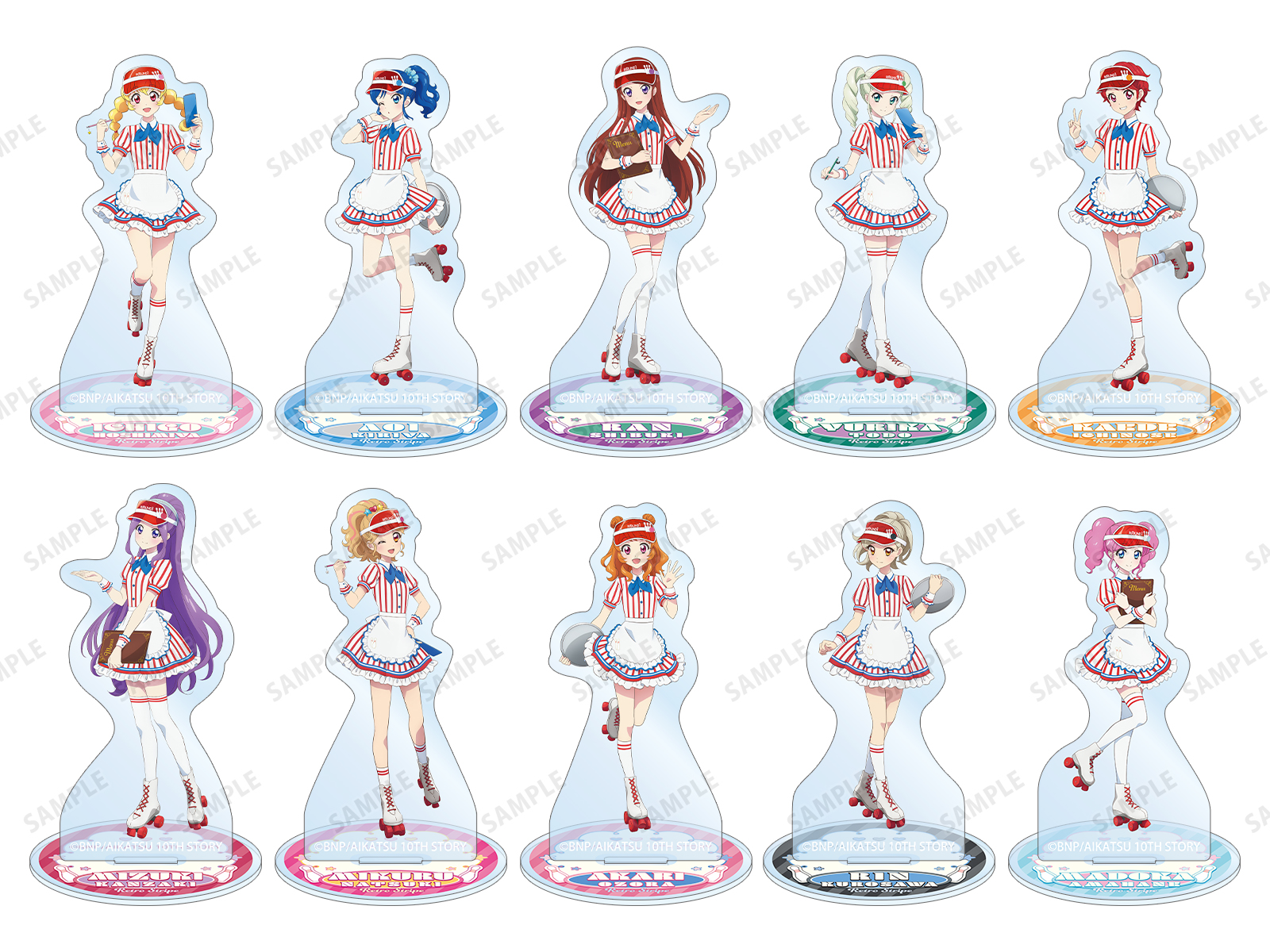 星夢學園 Aikatsu! × ROUND1 vol.2 盲抽細立牌 #P-AKG0311 [armabianca] (PRE-ORDER) [2026/05]