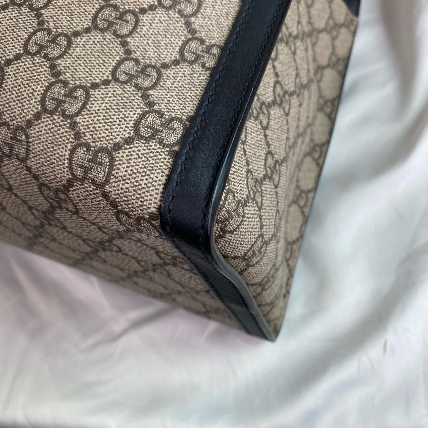 【預訂貨品】GUCCI老花黑邊tote bag