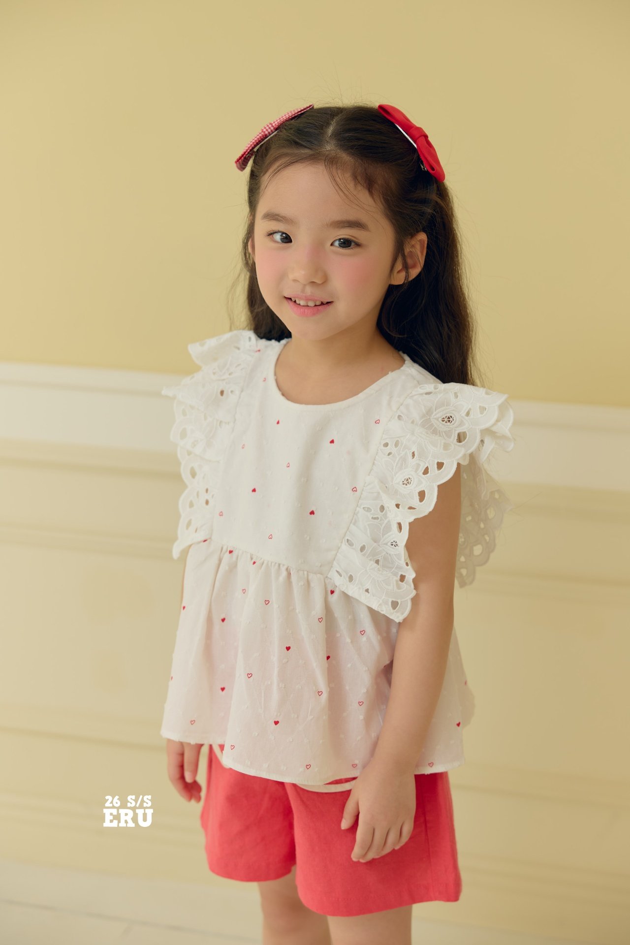 心心 Ruffle Top