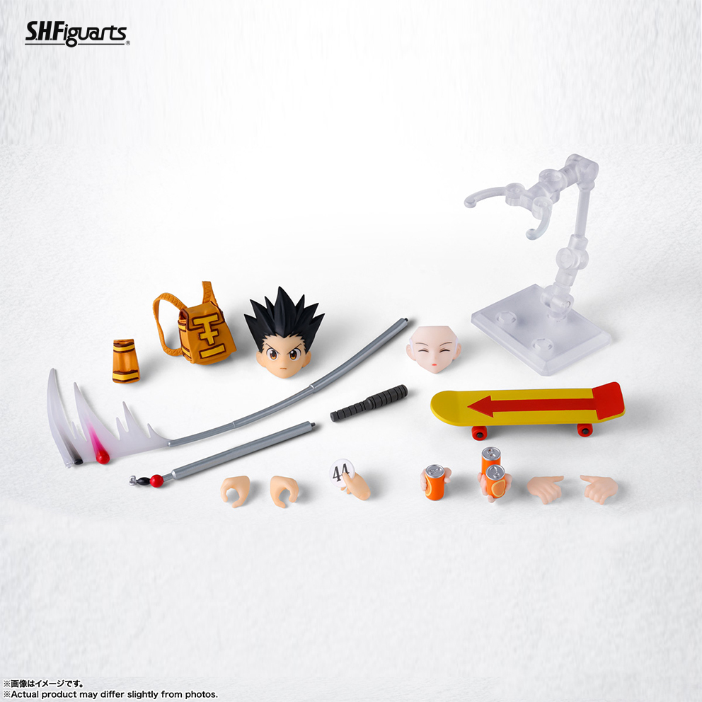 (預訂訂金 $100) (總價 $260) Bandai S.H.Figuarts 全職獵人 小岡 & 基路亞 獵人試驗篇配件套裝 SHF HUNTER x HUNTER GON & KILLUA the Hunter Exam Option Parts Set (行版) 
