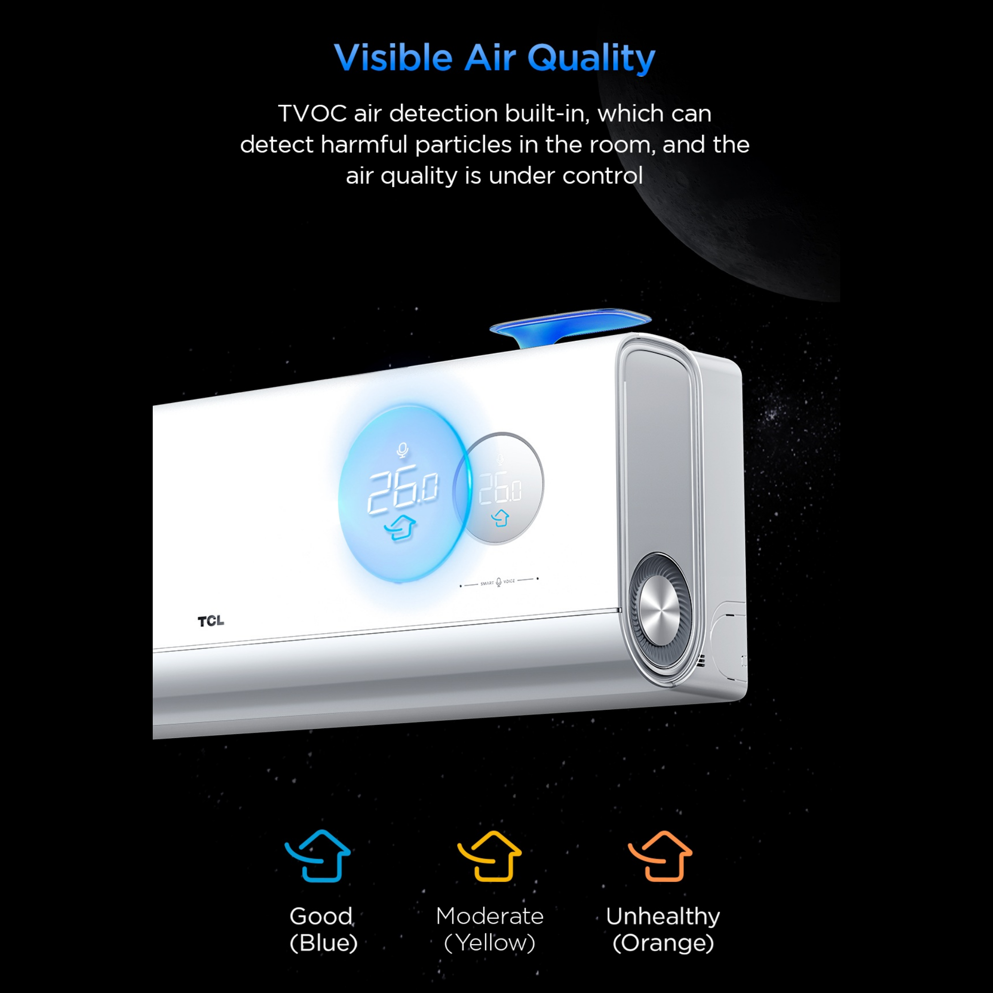 TCL 2.0HP FreshIN 3.0 Series Inverter Air Conditioner (TAC-19CSD/P7)