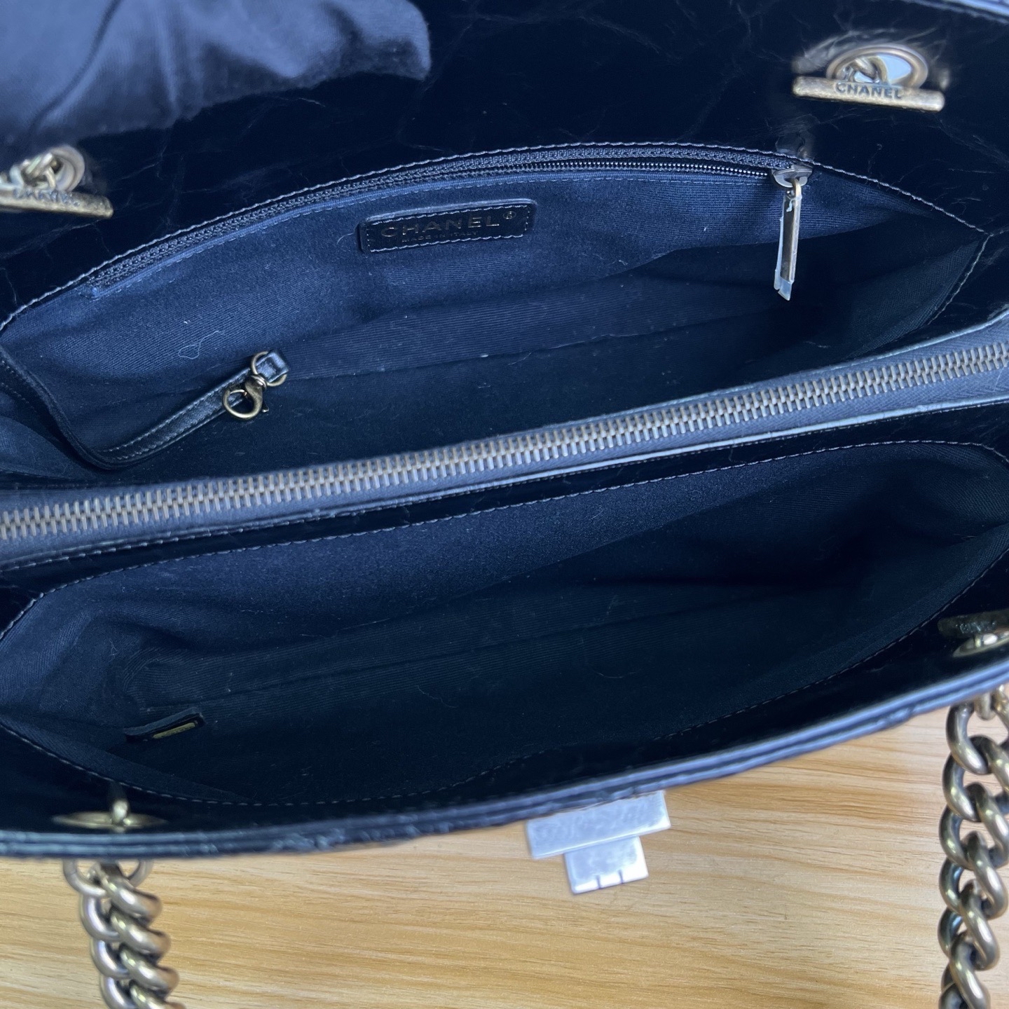 【預訂貨品】chanel油蠟皮tote bag