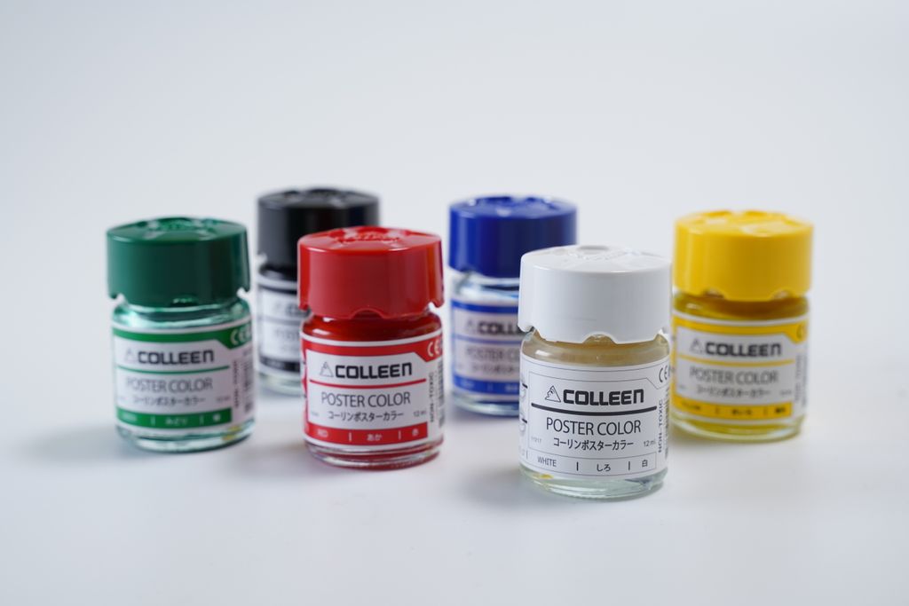 Colleen Premium Non-Toxic Poster Color (12ml/Bottle)
