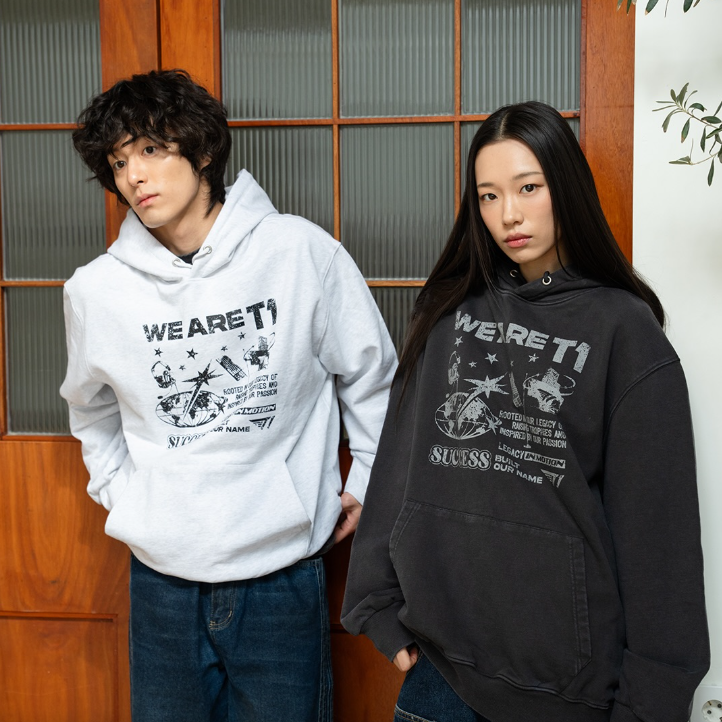[T1 x Essential] WE ARE T1 Hoodie (2色)