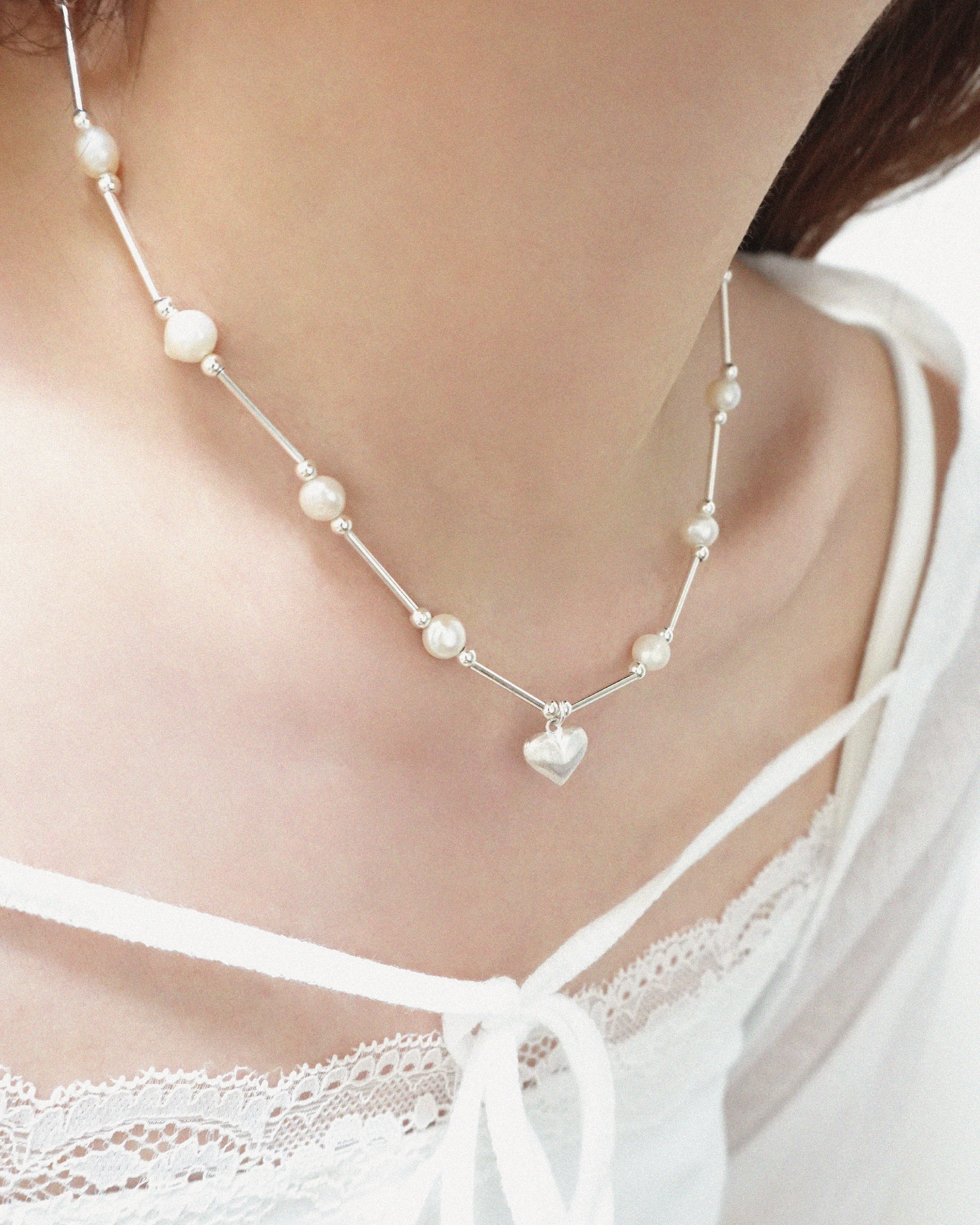 Unique Irregular Pearl Necklace